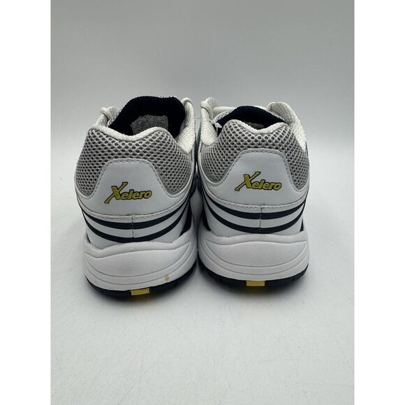 NEW Xelero GENESIS Men's Athletic Sneaker White/Navy US Size 9 Medium NIB - Picture 7 of 11